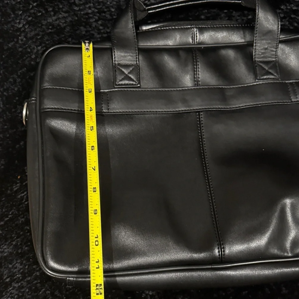 Samsonite Charcoal Leather Men's Briefcase